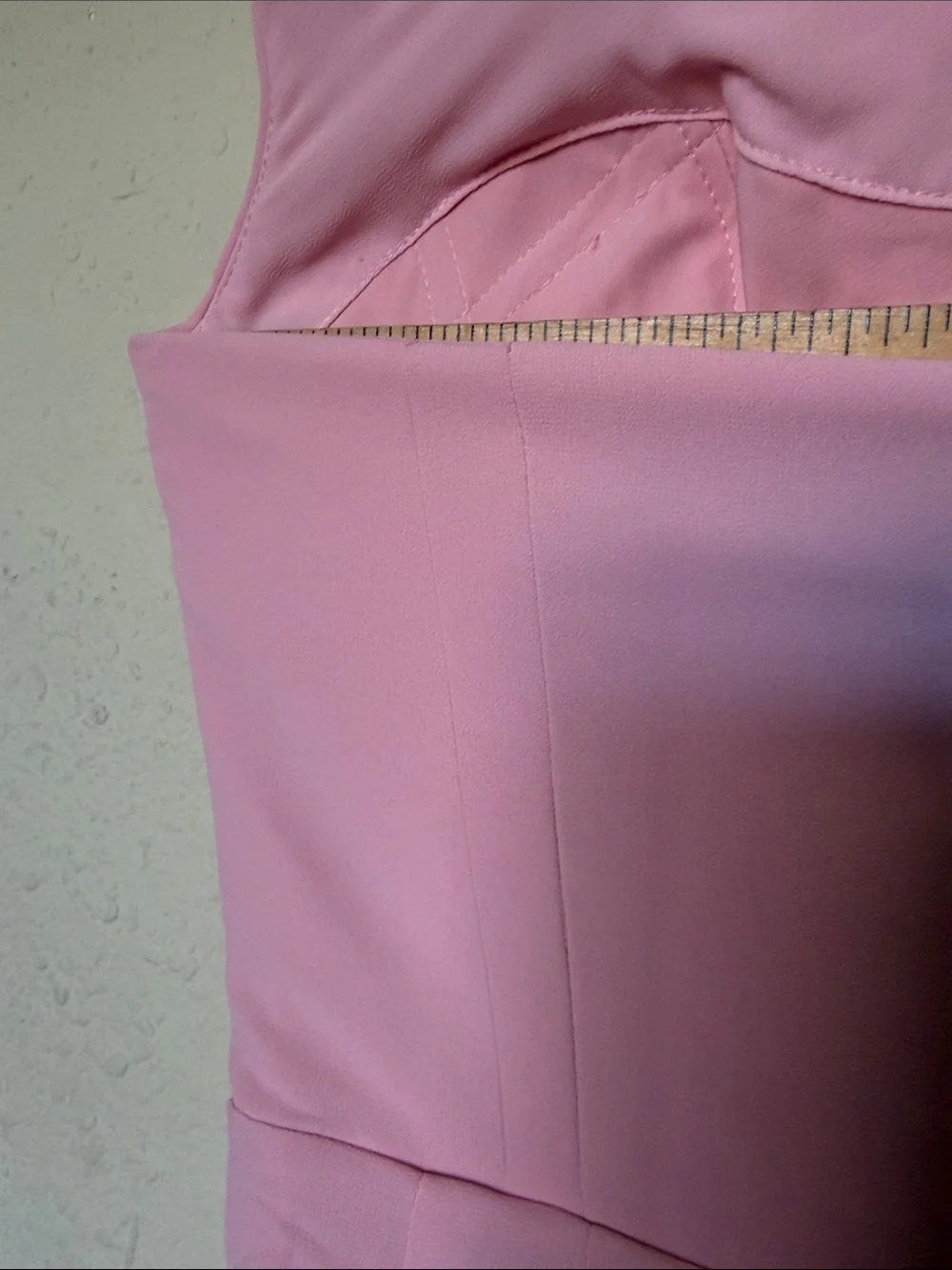 HOUSE OF CB 'Adrienne' Pink Quartz Strapless Gown size M D-DD NWOT
